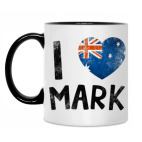 Кружка двухцветная