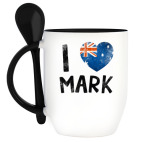 Кружка с ложкой