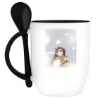 Кружка с ложкой