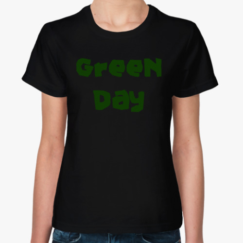 Женская футболка GREEN DAY