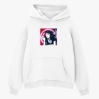 Толстовка худи оверсайз