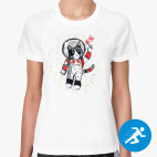 Женская спортивная футболка