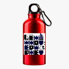 Металлическая бутылка 400 мл UV-DTF