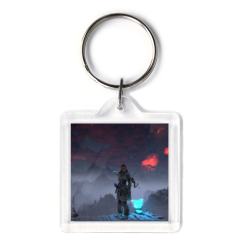 Брелок с принтом Horizon Zero Dawn