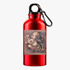 Металлическая бутылка 400 мл UV-DTF