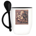 Кружка с ложкой