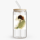 Банка с бамбуковой крышкой