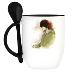 Кружка с ложкой