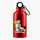 Металлическая бутылка 400 мл UV-DTF