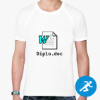 Мужская спортивная футболка