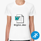 Женская спортивная футболка