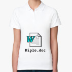 Женская рубашка поло