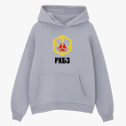 Толстовка худи оверсайз