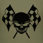 Череп и флаги