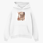 Толстовка худи оверсайз