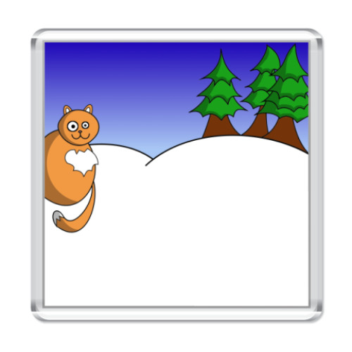 Магнит Кот
