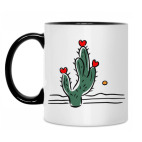 Кружка двухцветная