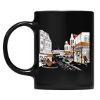 Кружка цветная UV-DTF