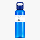 Прозрачная спортивная бутылка