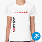 Женская спортивная футболка