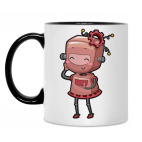 Кружка двухцветная