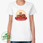 Женская футболка органик