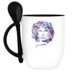 Кружка с ложкой