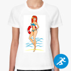 Женская спортивная футболка