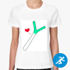 Женская спортивная футболка