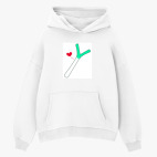 Толстовка худи оверсайз