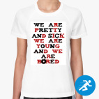 Женская спортивная футболка