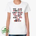 Женская футболка органик