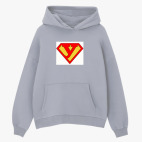 Толстовка худи оверсайз