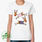 Женская футболка органик