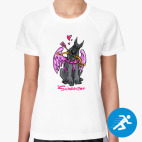 Женская спортивная футболка