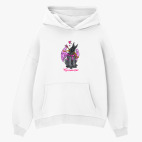 Толстовка худи оверсайз