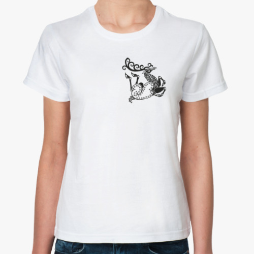 Классическая футболка Скифский олень