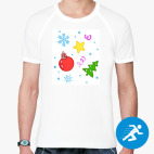 Мужская спортивная футболка