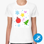 Женская спортивная футболка