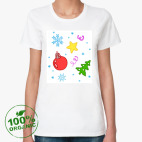 Женская футболка органик