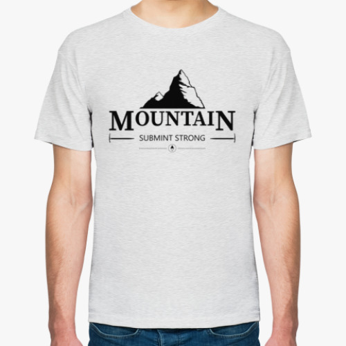 Футболка Горы. Знак.(Mountain)