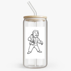 Банка с бамбуковой крышкой