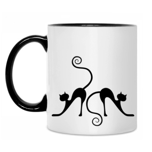 Кружка с принтом Грация.