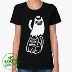 Женская футболка органик