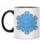 Кружка двухцветная