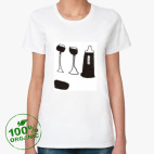 Женская футболка органик