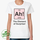 Женская футболка органик