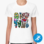 Женская спортивная футболка