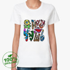 Женская футболка органик