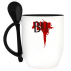 Кружка с ложкой